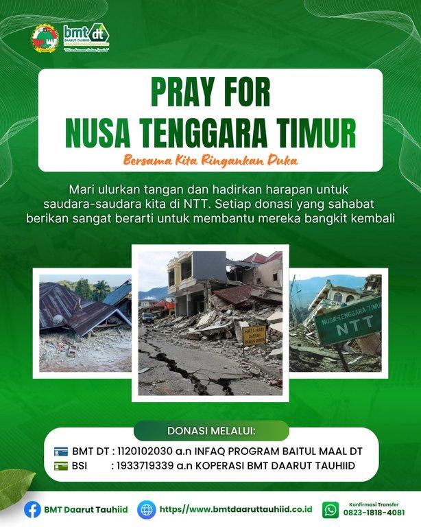 PRAY FOR NUSA TENGGARA TIMUR - Cover Image